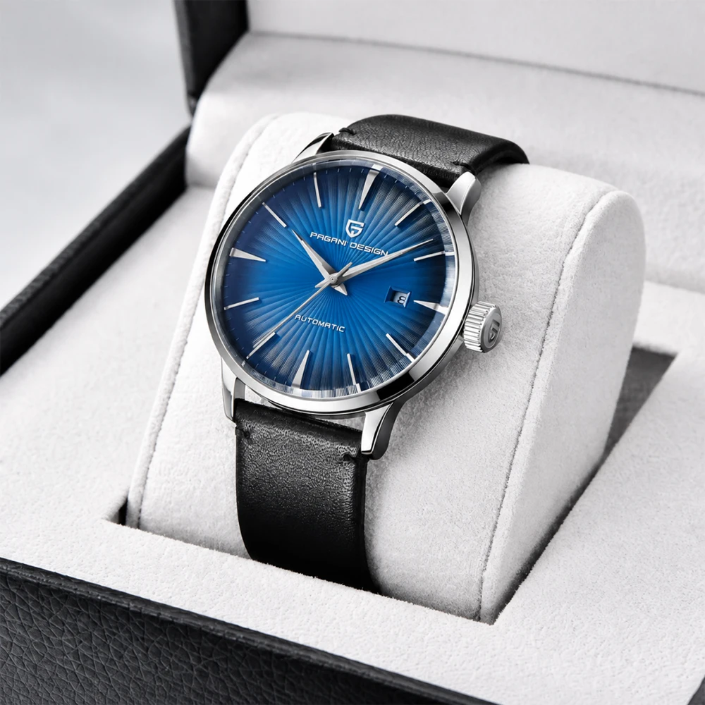 PAGANI DESIGN New 2770 Men Mechanical Wristwatch Sapphire Glass 43mm Automatic Watches Stainless Steel Waterproof Watch Man Gift