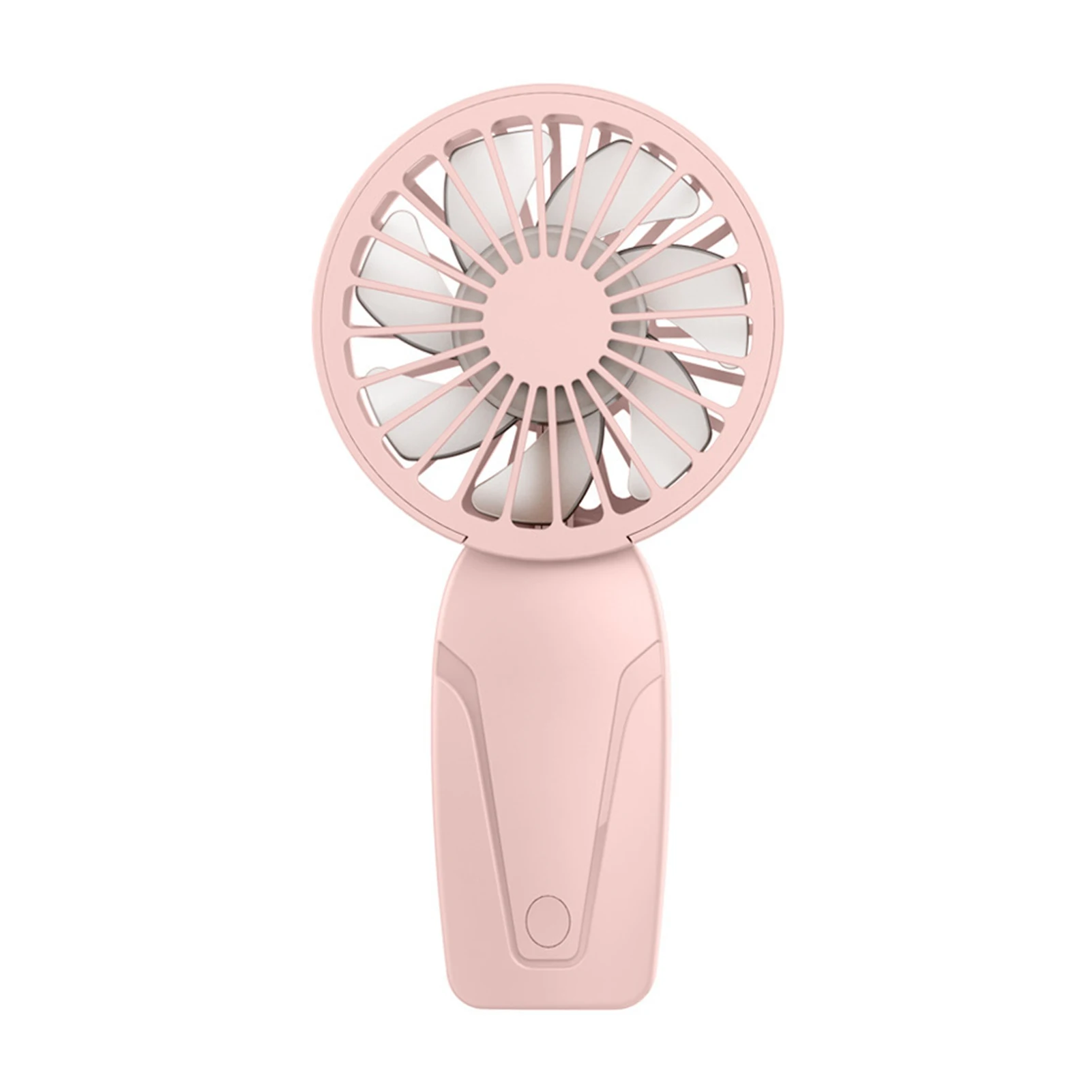Draagbare Handheld Kleine Ventilator Abs Lichtgewicht Schattig Uiterlijk Usb Oplaadbare Mini Ventilator Voor On Go Koeling Draagbare Mini Pocket Fan
