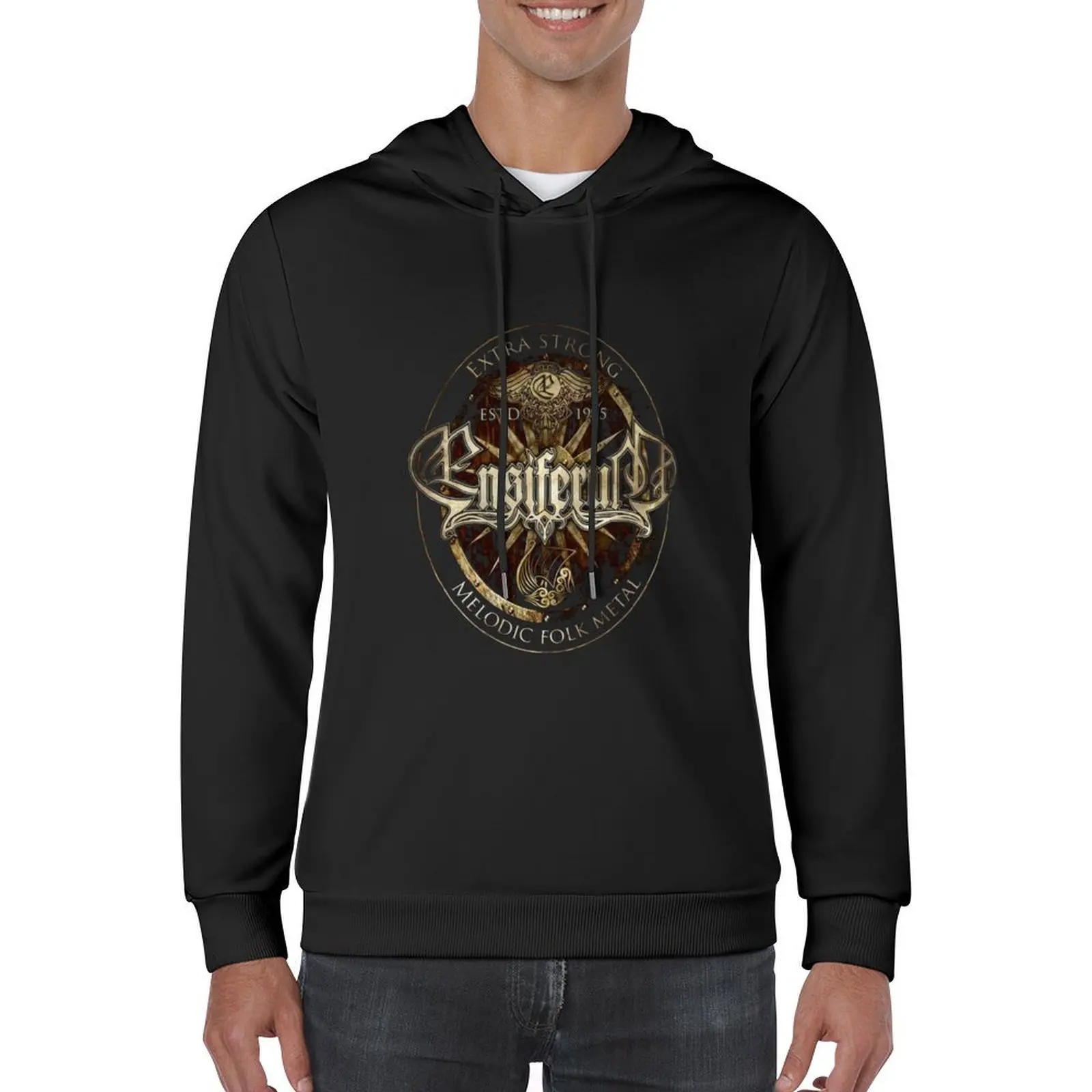 ENSIFERUM BAND Hoodie mens clothes blouse men's autumn clothes mens designer clothes oversized hoodie