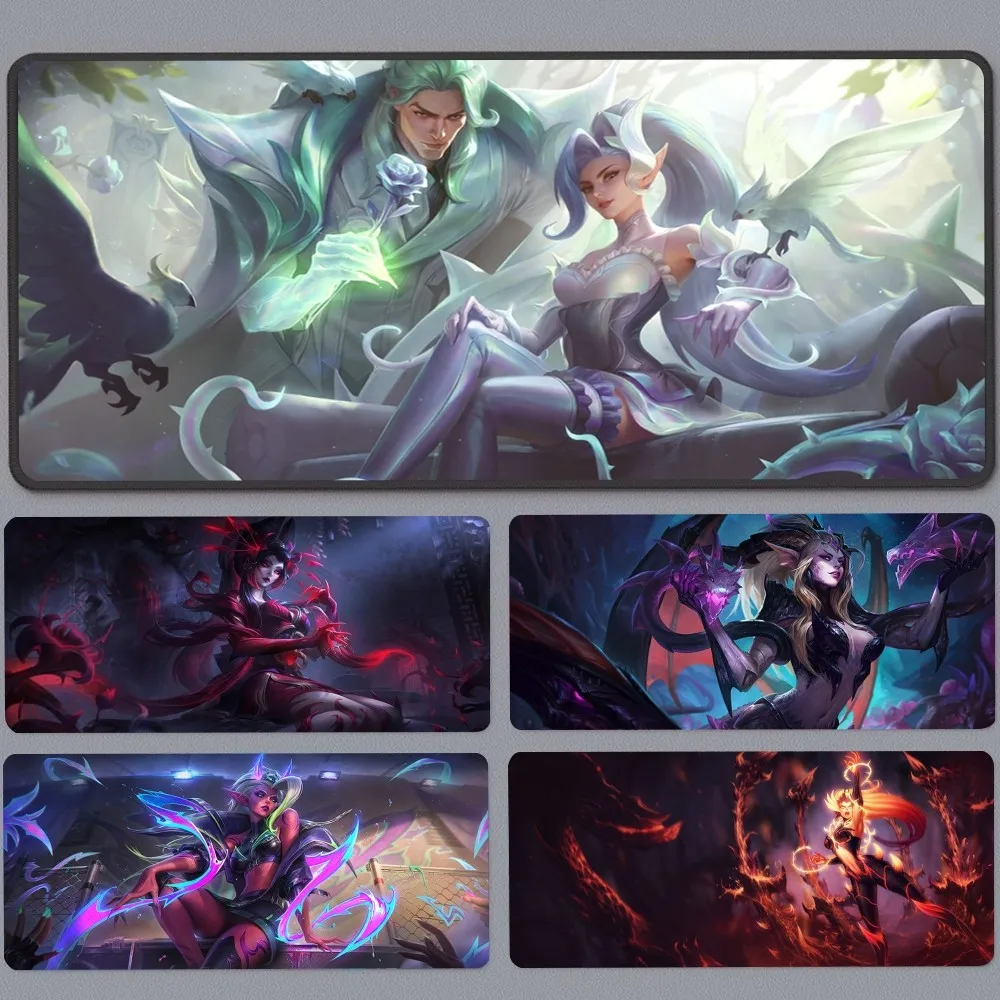 

L-LOL Z-Zyra-a Mousepad Mousepad New Arrivals Large Gaming Mousepad L XL XXL Gamer Mouse Pad Size For Keyboards Mat