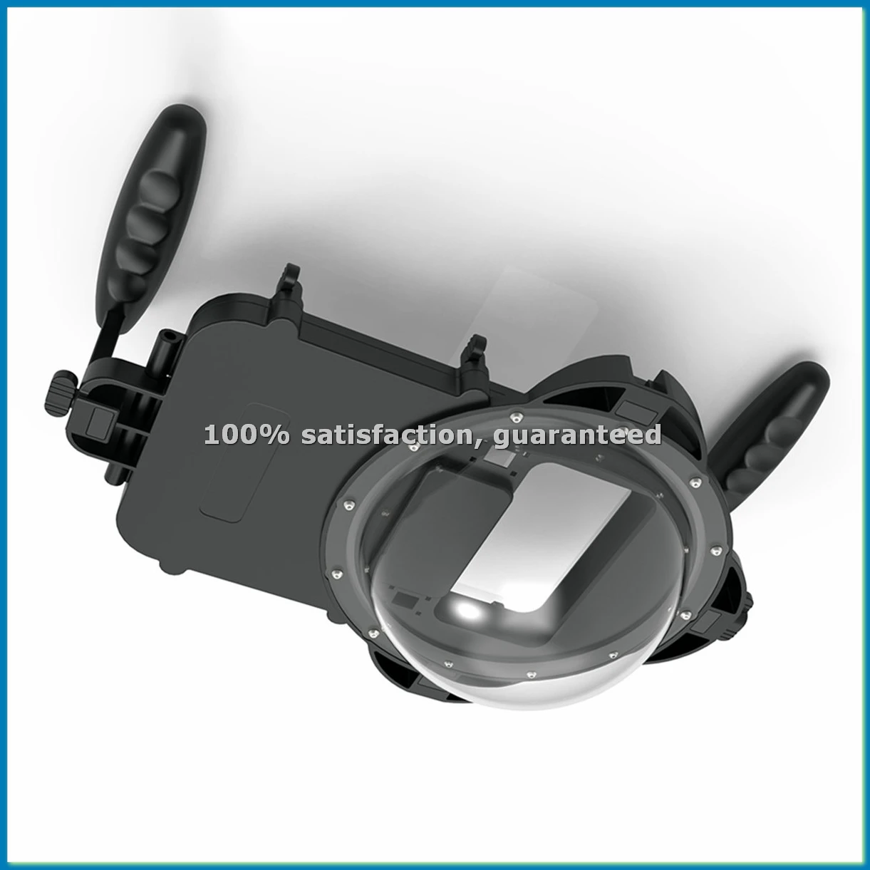 

Handheld Diving Housing Case for Dome 4.5-7.0 Inch Phone Universal Smartphone HD Light Transmission Filter Waterproof-A33R