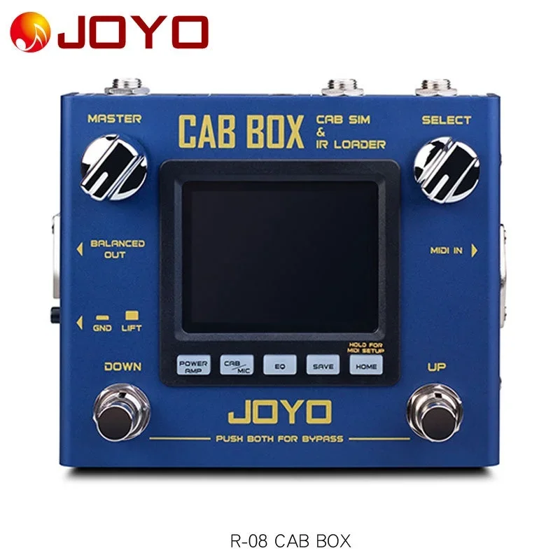 

JOYO R-08 CAB BOX Box Simulated IR Loader Electric Guitar Single Block Effector