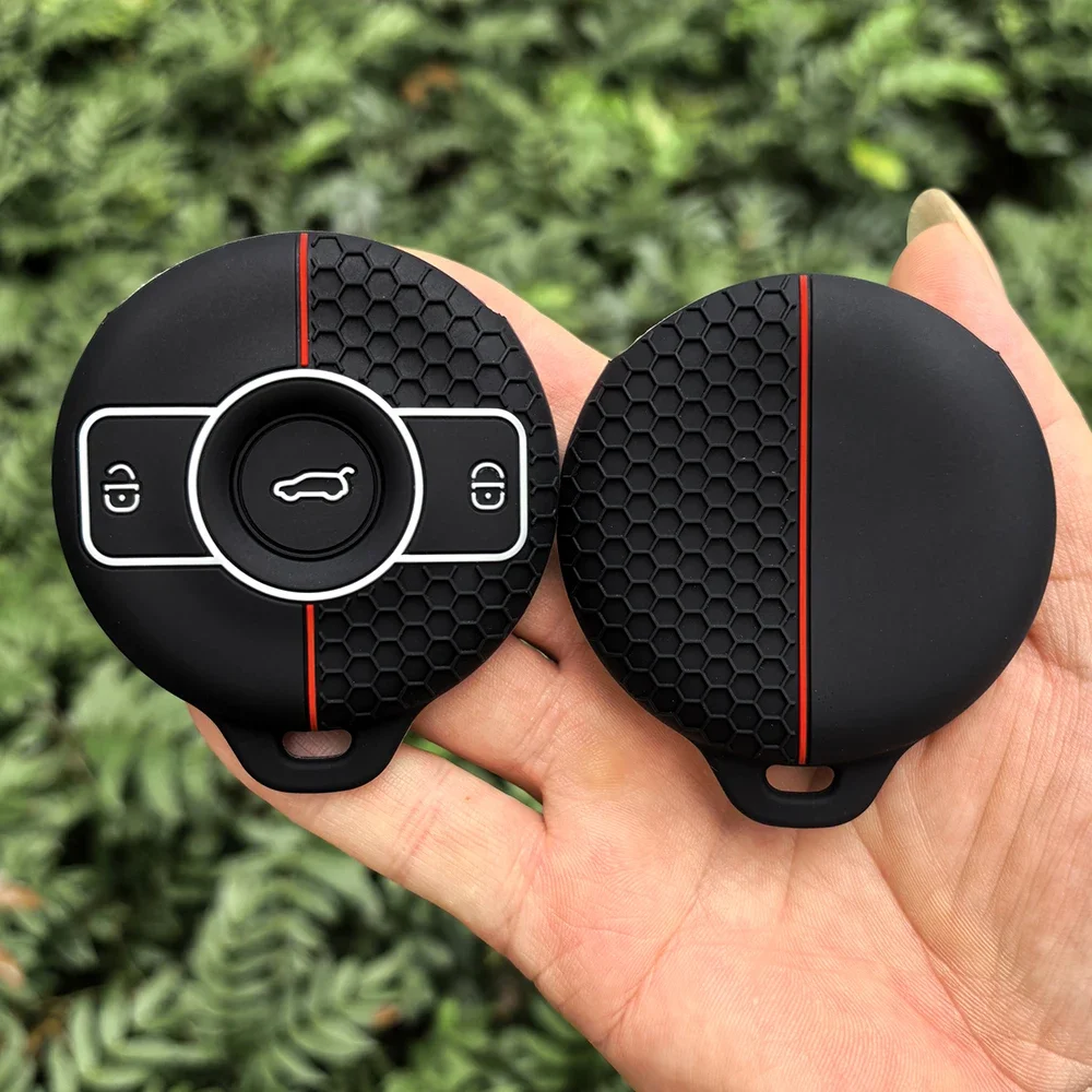 Funda para llave remota de coche, Protector de carcasa para Mercedes Benz SMART Fortwo 1 BRABUS 1 Benz SMART 2022 2023, accesorios