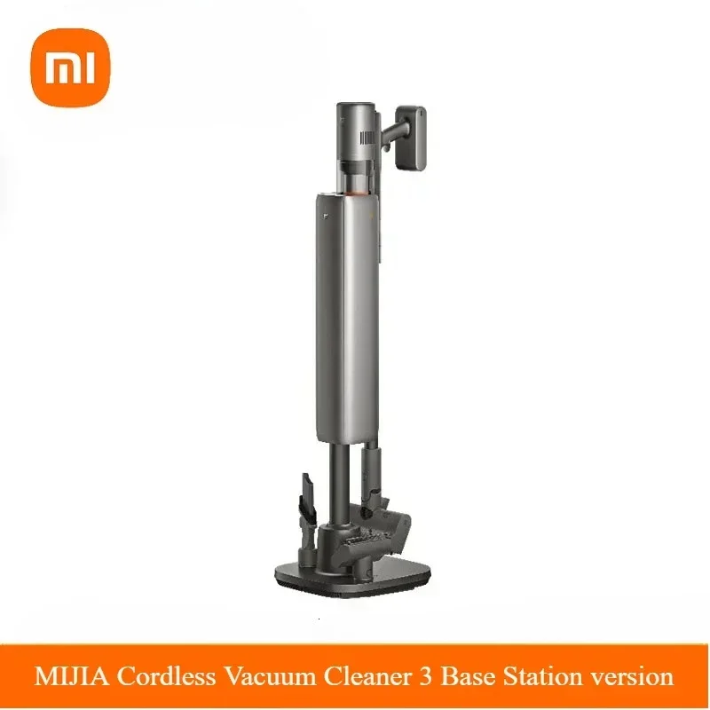 

Беспроводной пылесос Xiaomi Mijia 3, базовая станция, издание 260AW, мощность всасывания Xiaomi HyperOS Connect, удобное хранение, происхождение