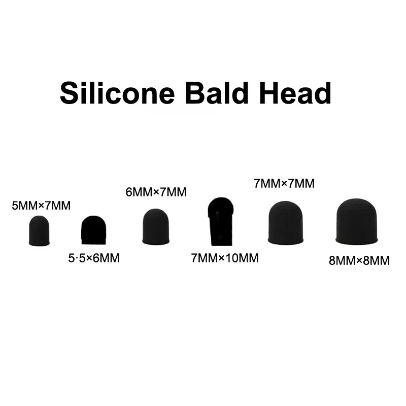 

20pcs/set Soft Replacement Stylus Tips Multiple Sizes Silicone Nib Cover Capacitive Screen Nibs Rubber Cover For Touchscreen Pen