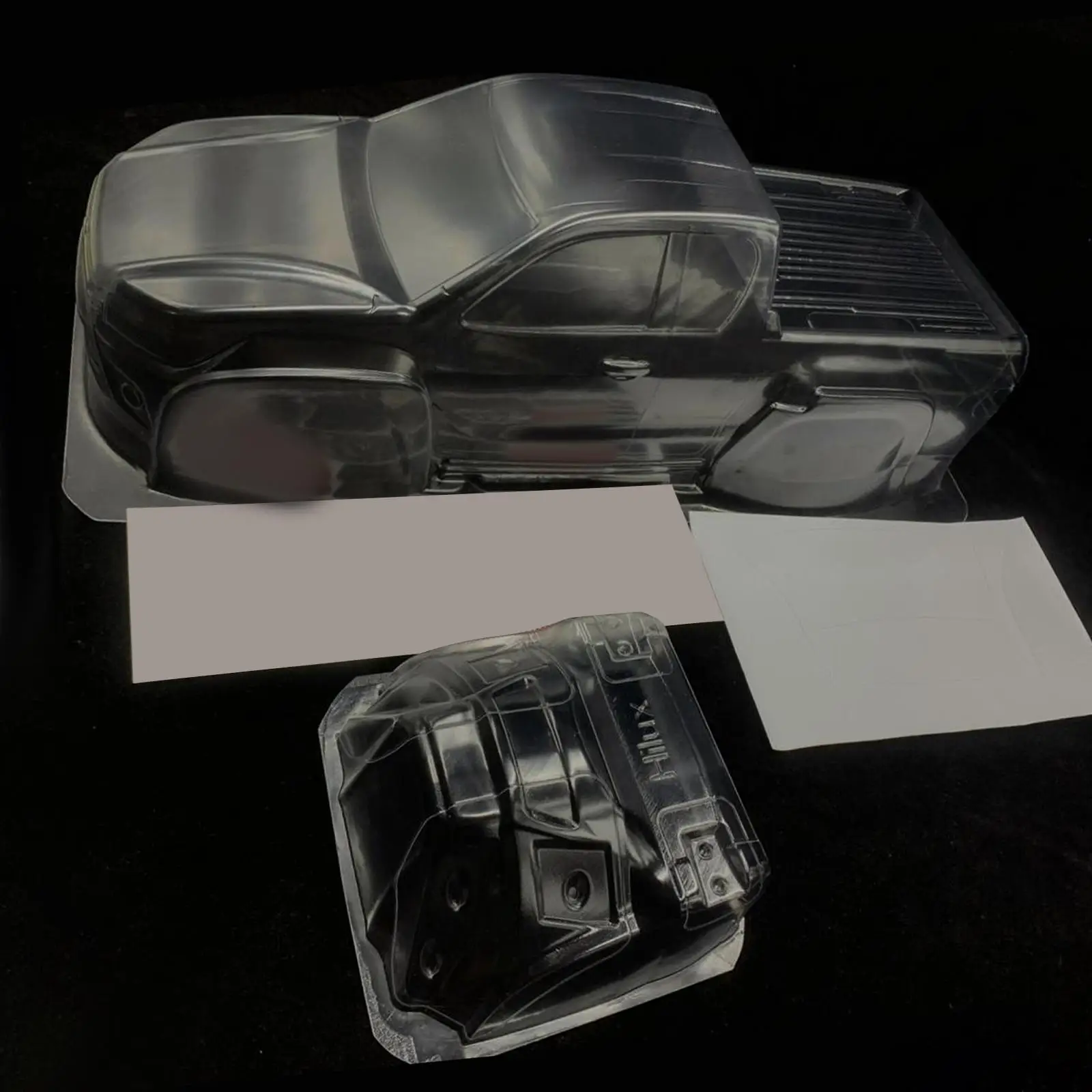 12.32'' Wheelbase Body Shell, RC Clear Body DIY Universal for SCX10 1:10 RC