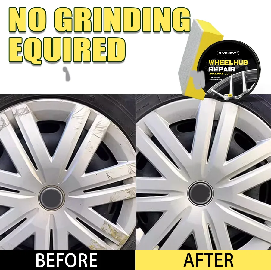 Metal Polish for Car Wheels - Mirror Finish Rim Restorer - Remove Oxidation & Tarnish - Bring Back Factory Shine to Alloy Rims - view 4