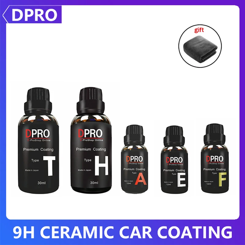 

Dpro Nano Ceramic Car Coating Anti-scratch Car Polishing Glass Liquid Paint Care Hydrophobic Ceramics Auto Detailing