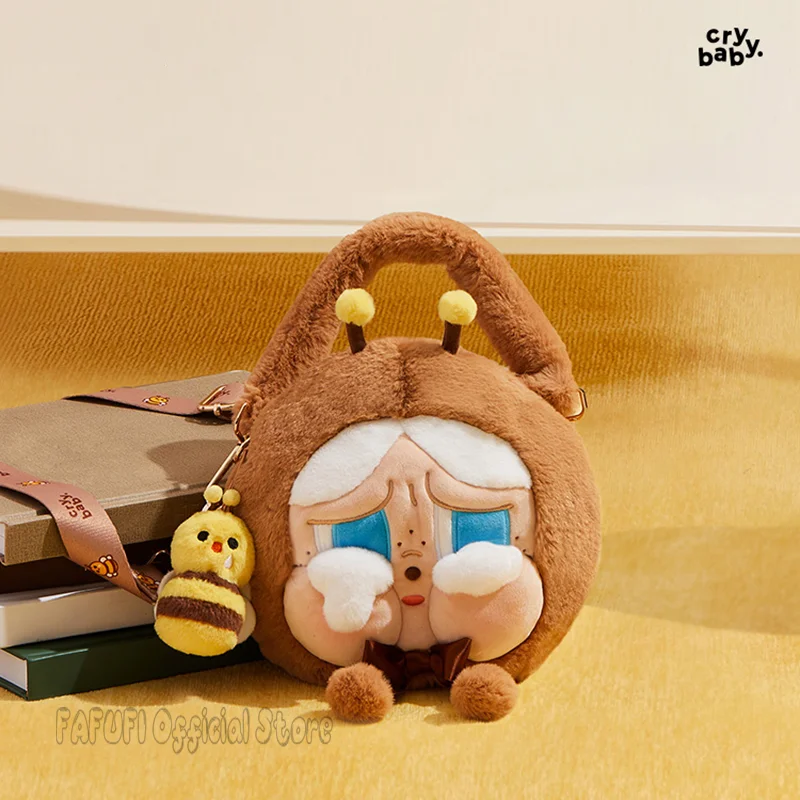 

Crybaby Crying Again Series Big Head Bag Crying Bees Original Toys Cute Anime Figure Ornaments Collection Gift