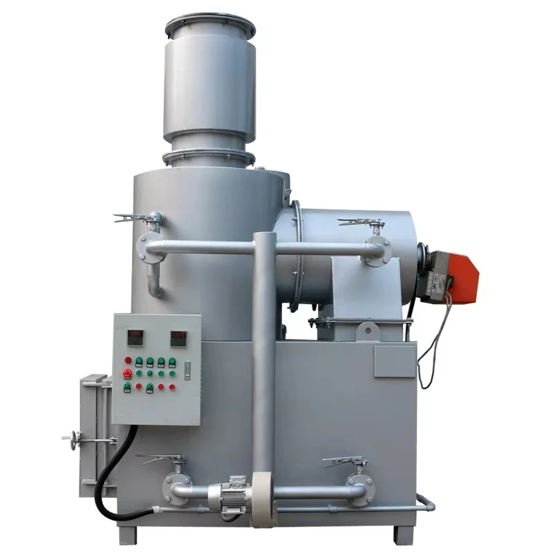E-waste Incinerator Pyrolysis Furnace for Scrap Thermal Treatment Flue Gas Purification Low Emission Waste-to-energy