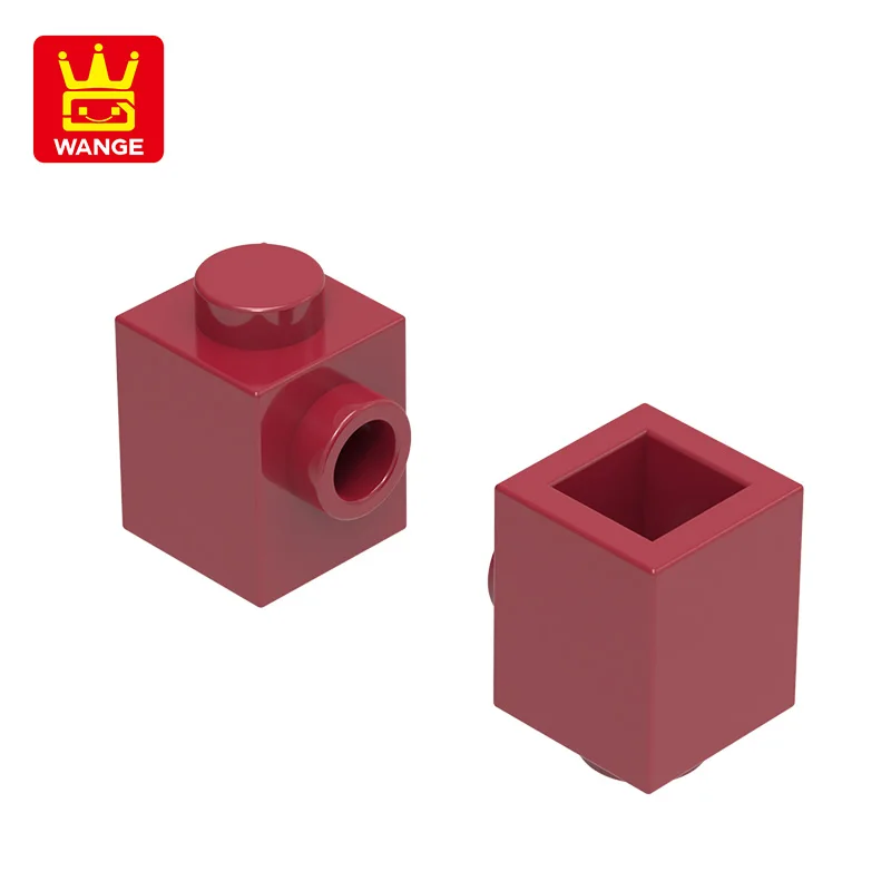 

Wange 87087 50g/115PCS 1x 1 with Stud on Side Building Blocks MOC Compatible with Brick Children Toys Gift Box