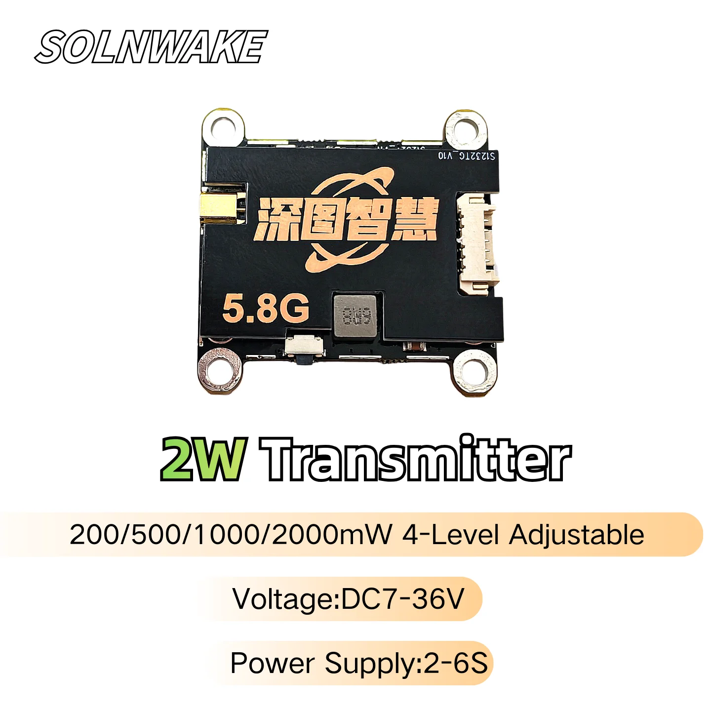 SLONWAKE FPV 5.8G 2W transmitt - Fpv Camera Cmos ulasan dan harga