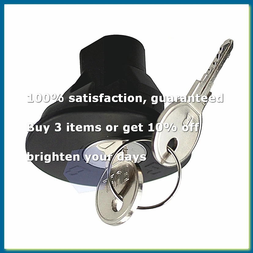 Car Gas Tank Locking Cover Cap with Keys Auto Accessories for Fiesta Focus 8U5Z-9C268-B 4584554AF