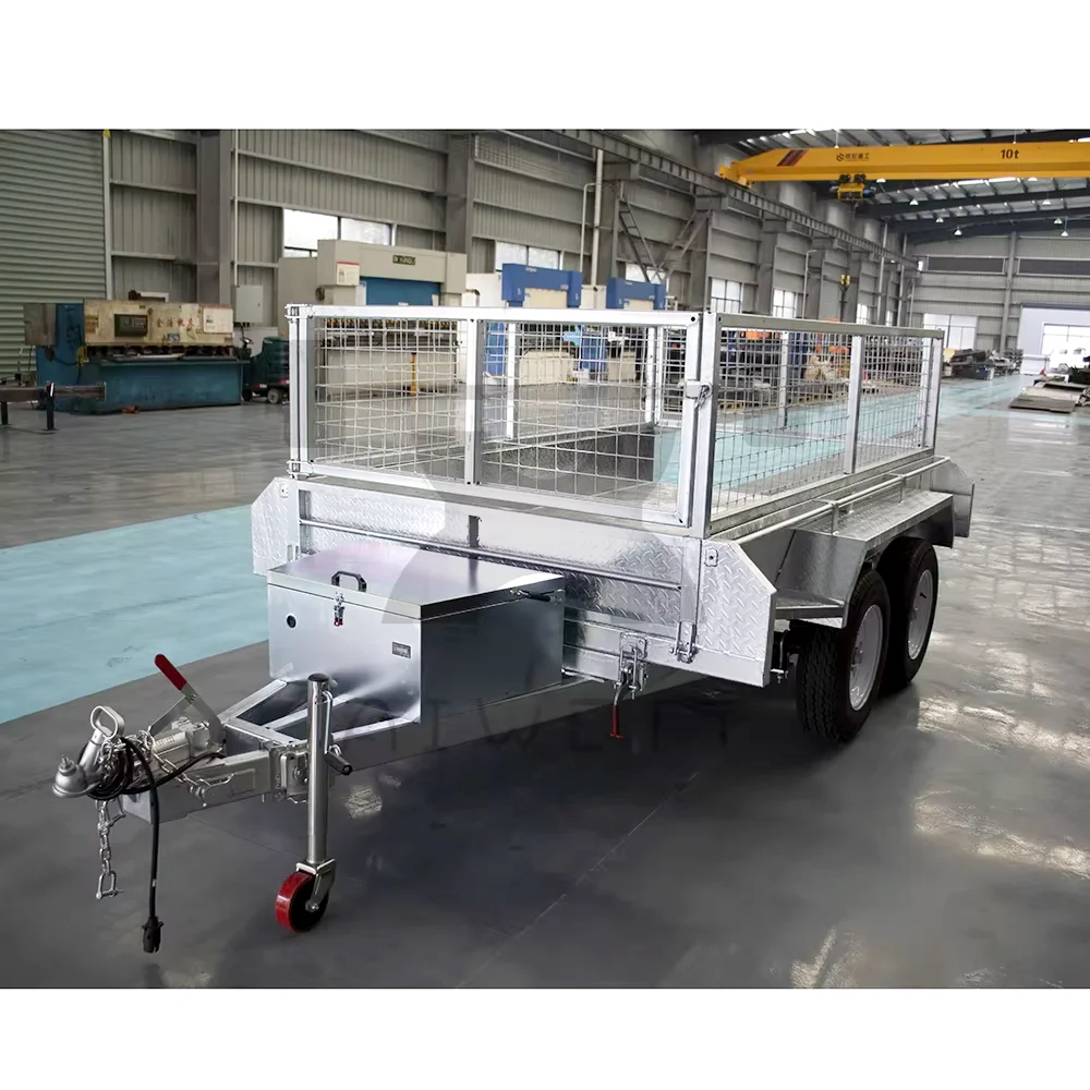 2025Rimorchi per auto zincati immersi a caldo per recinzione mobile di alta qualità per bestiame agricolo