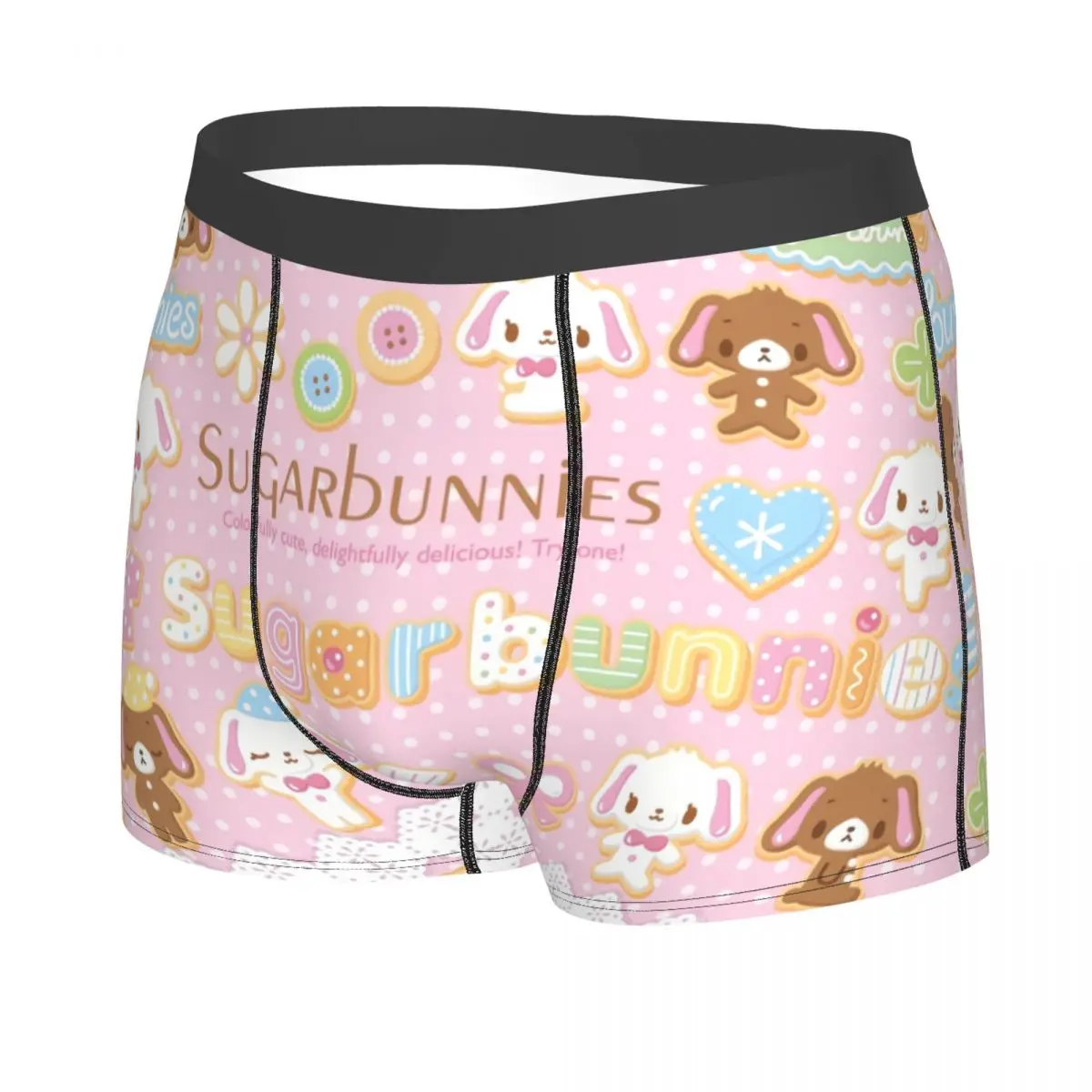 Custom Disney Cartoon Sugarbunnies Sanrio Japan Anime Boxers Shorts Mens Briefs Underwear Cool Underpants