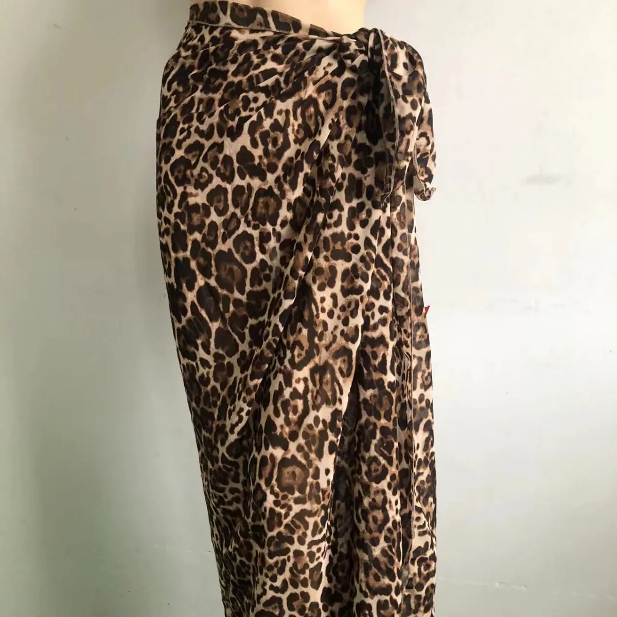 Womens Long Sheer Sarong Beach Cover Up Wrap Dress Scarf