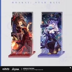 Sparkle 【MiHoYo Honkai:Star Rail Official】Light Cone Pattern Lovely Quicksand Waterfall Stand Figure Model Acrylic Desktop Decor
