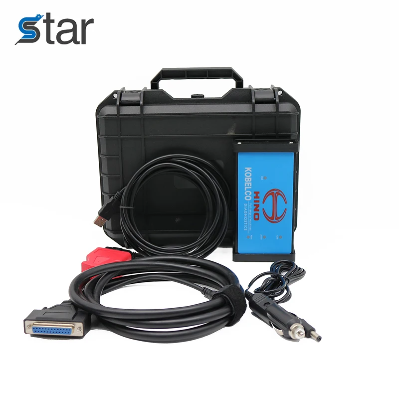 For Hino Engine Failure Diagnostic Tool Kobelco Excavator Scanner Detector 09993-E9070 Data Link Communication for Kobelco