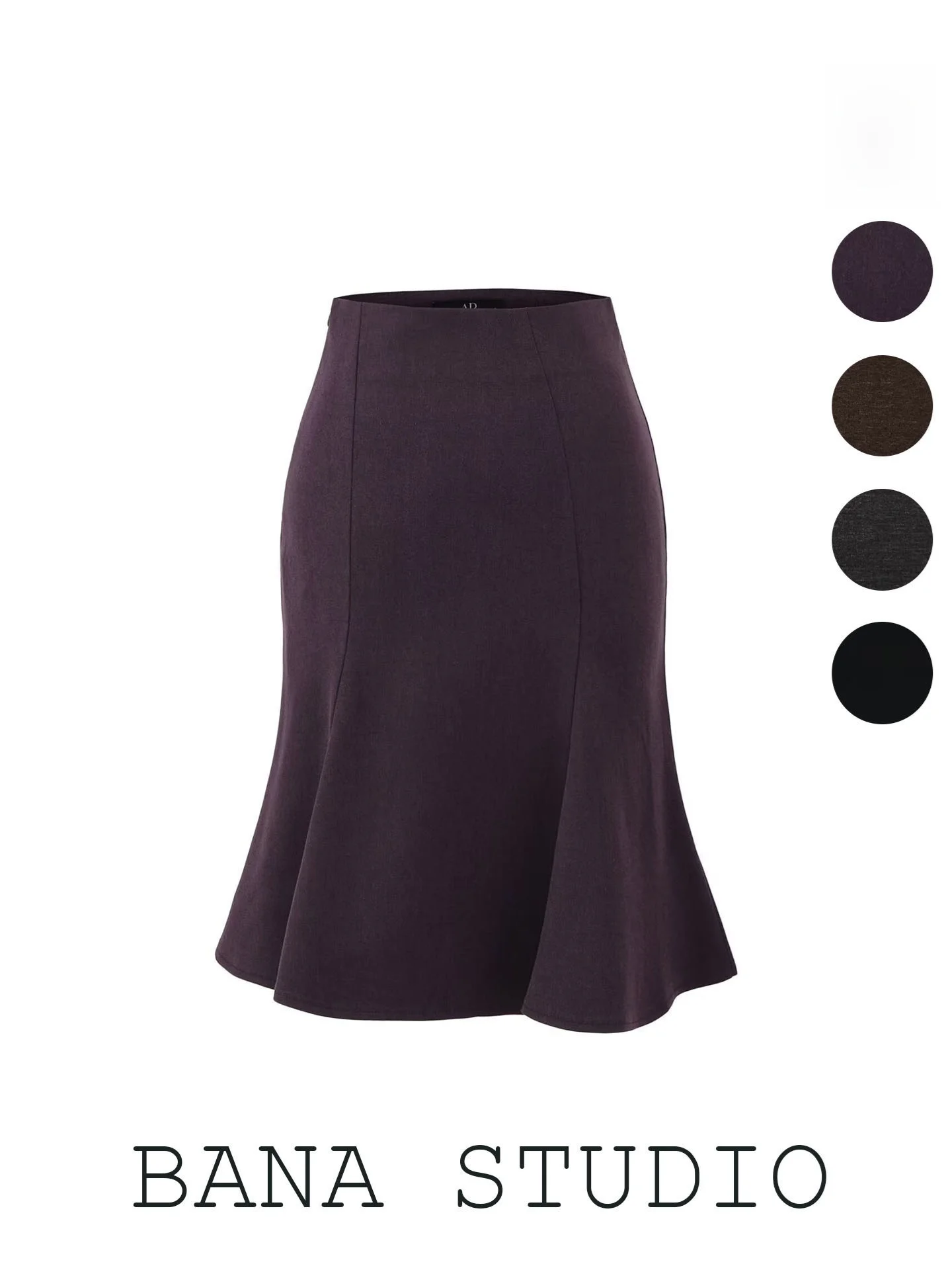 

Ele с высокой талией, облегающая юбка с хвостом Fi, женская винтажная юбка Sle f, повседневная юбка Ci Commute Date Sli BANA Tailor