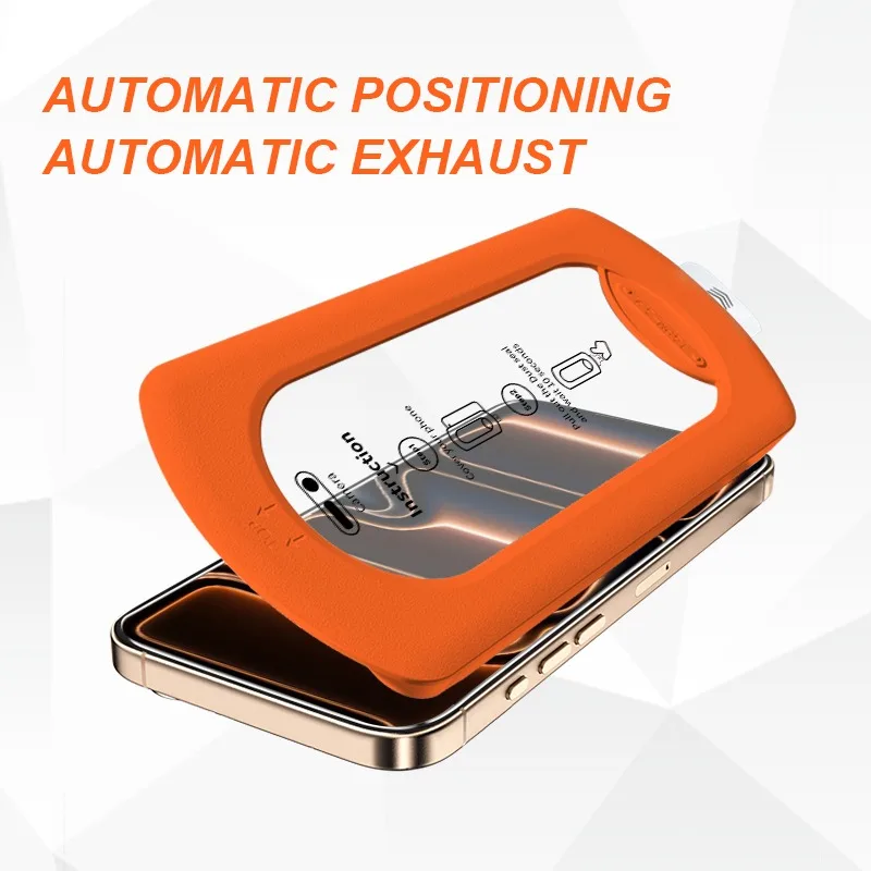 17 PRO Displayschutzfolie für iPhone 13/14/15/16/17 Plus/Pro/ProMax HD Panzerglas Vollständige Kantenabdeckung Einfache Installation für 17