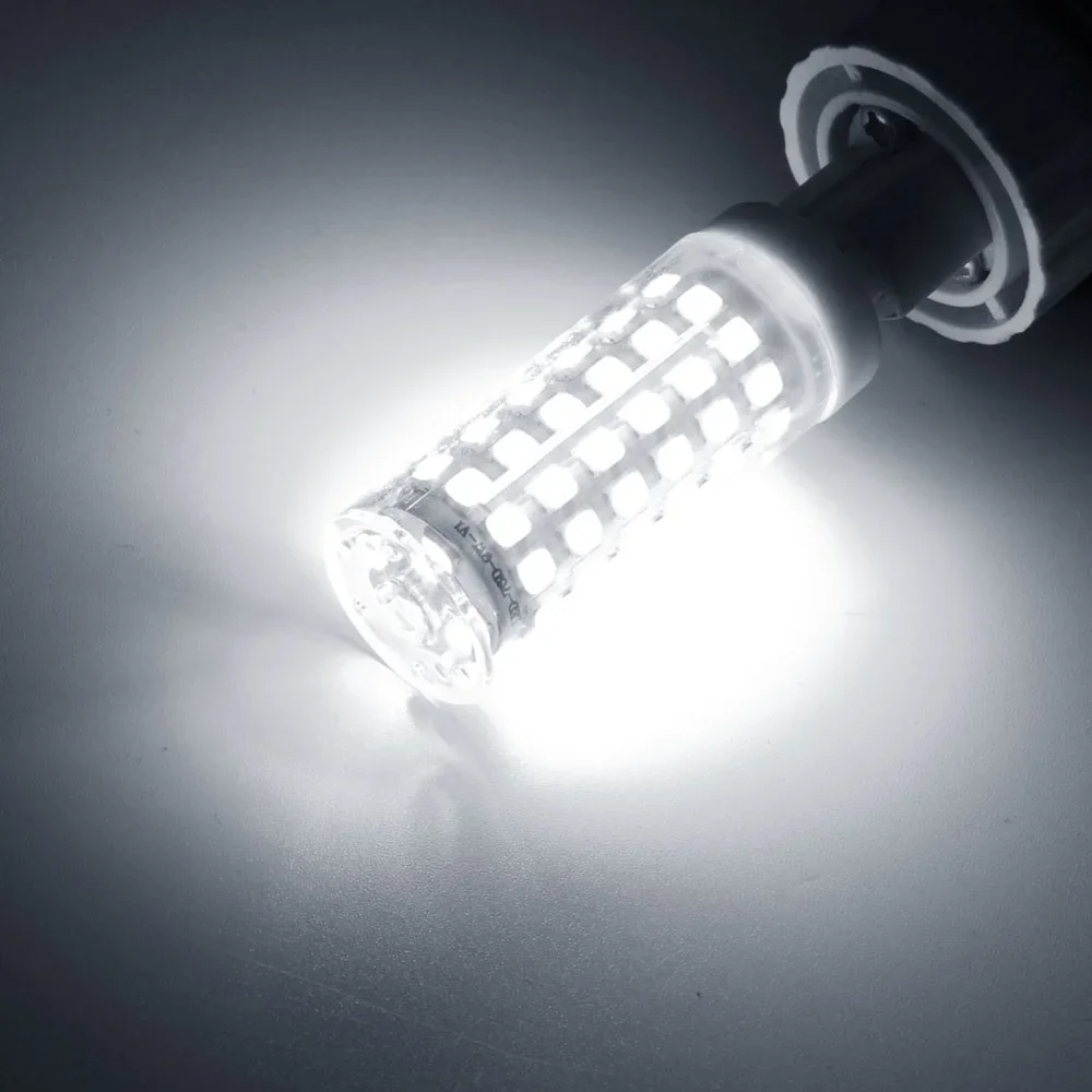 Lâmpada LED de halogéneo, Home Energy Saving, contas brilhantes da lâmpada, holofote branco, substituir, economia de energia, 220V, G9, 3W, 5W, 7W, 9W, 6000K, 1PC, 1PC