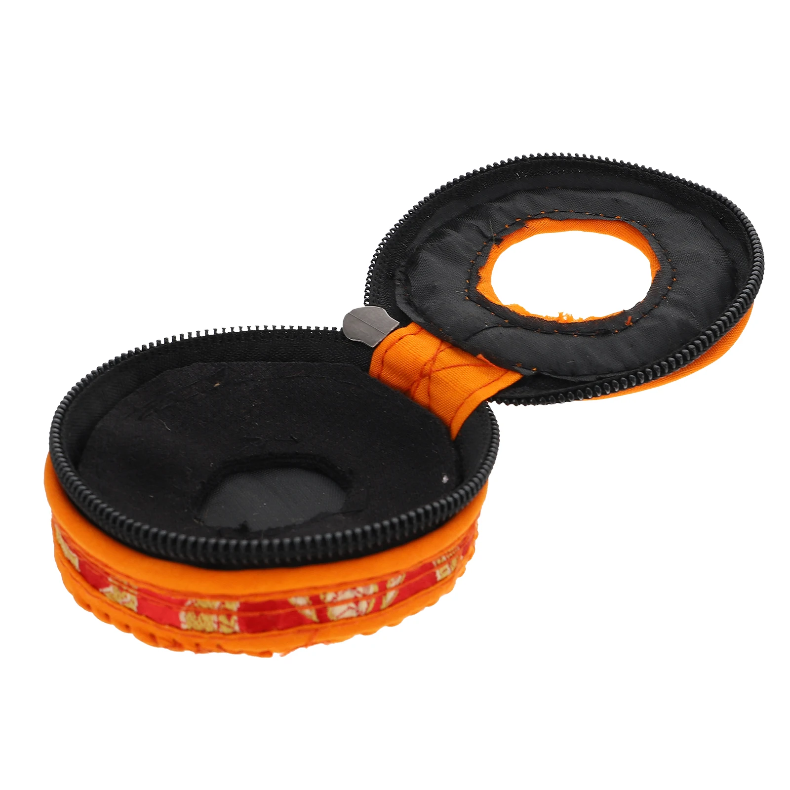 اليدوية نيبال نمط المطرزة الحقيبة القماش للتأمل تخزين المدمجة حقيبة سفر جرس حقيبة التخزين الصنج جرس