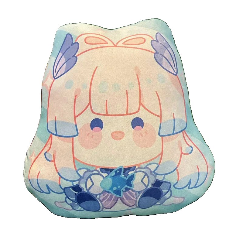 Anime Genshin Impact Sangonomiya Kokomi Cosplay cuscino bambola farcito carino doppio poggiatesta regali a forma di