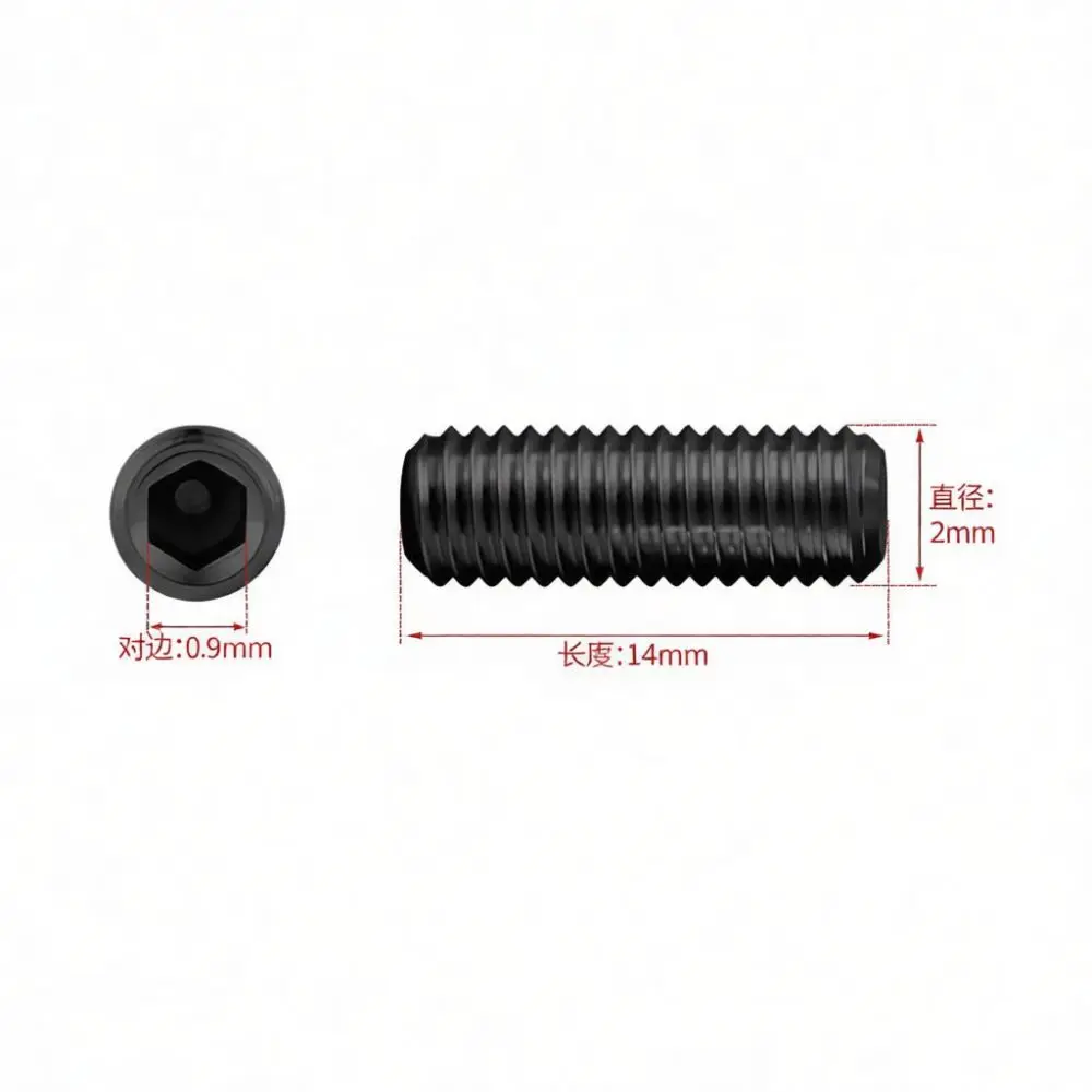 Professional Grade 12.9 Hex Socket Grub Screws Cup Point Metric Fasteners Alloy Steel For Precision Mechanical Positioning