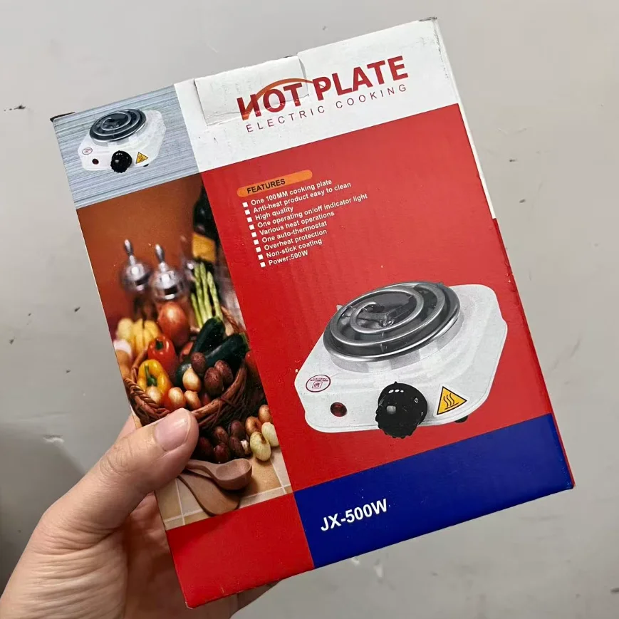 Hookah Shisha Coal Burner 500W Hot Plate Barbecue Electric Stove Kitchen Cooking Coffee Heater Chicha Fast Burning  EU Plug