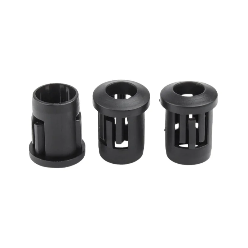 LED 3mm 5mm Black Nylon Plastic Lamp LED Diode Holder Clip Lamp Holder Indicator Spacer Pillar Signal Light