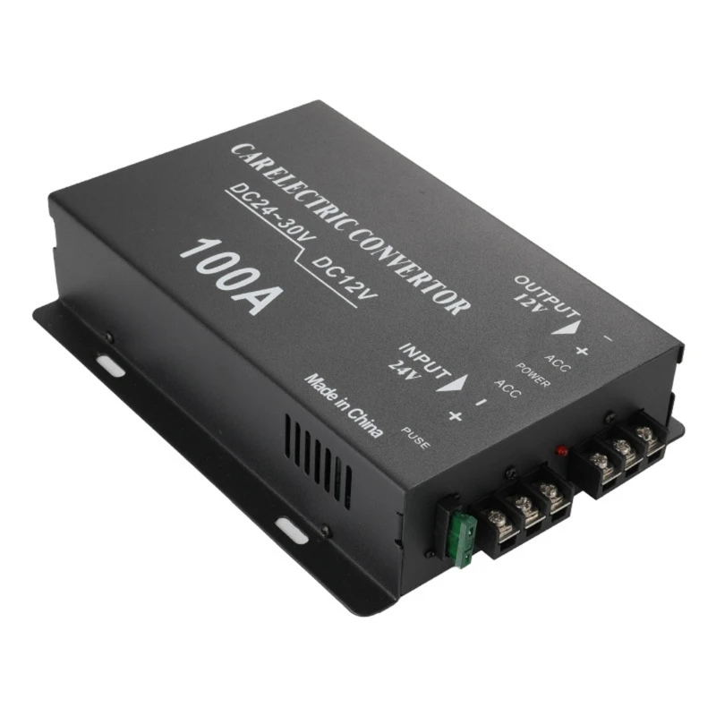 

H3CE Waterproof 100A 1200W Reducer Module 20-30V Step Down to 12V 70A Output with Advanced Thermal Management Design