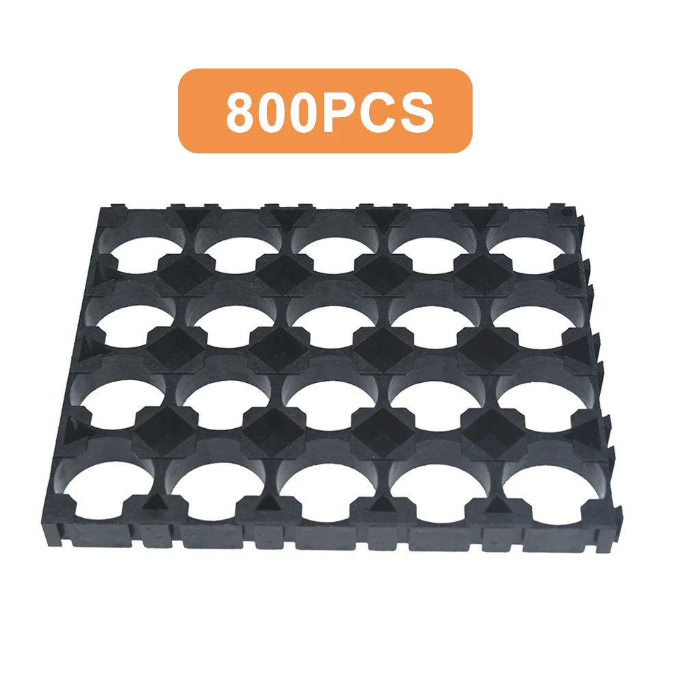 VIP FEE 800 قطعة 4x5 حامل 18650 خلية ليثيوم بطارية حامل بطاريات حزمة حامل بلاستيك