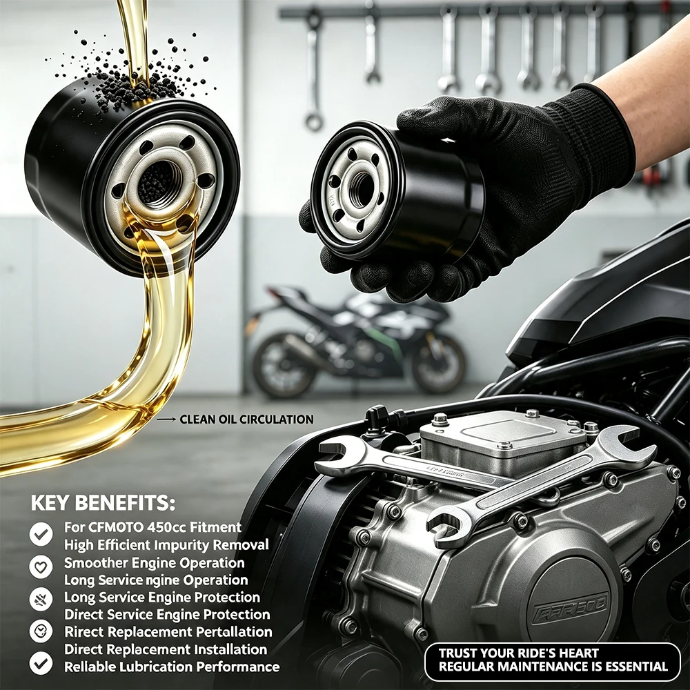 For CF 450NK 450SR 450MT 450CLC Motorcycle 450NK Oil Cell Air filter filter Machine Air filter 450NK Air filter combination