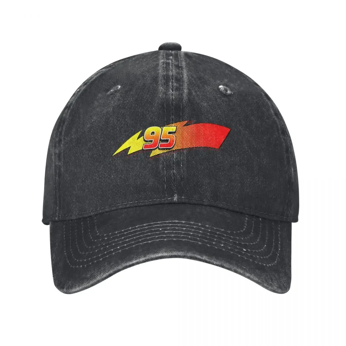 

Cars Lightning Mcqueen Number 95 Unisex Baseball Cap Cartoon Distressed Washed Hats Vintage Outdoor Workouts Gift Snapback Hat