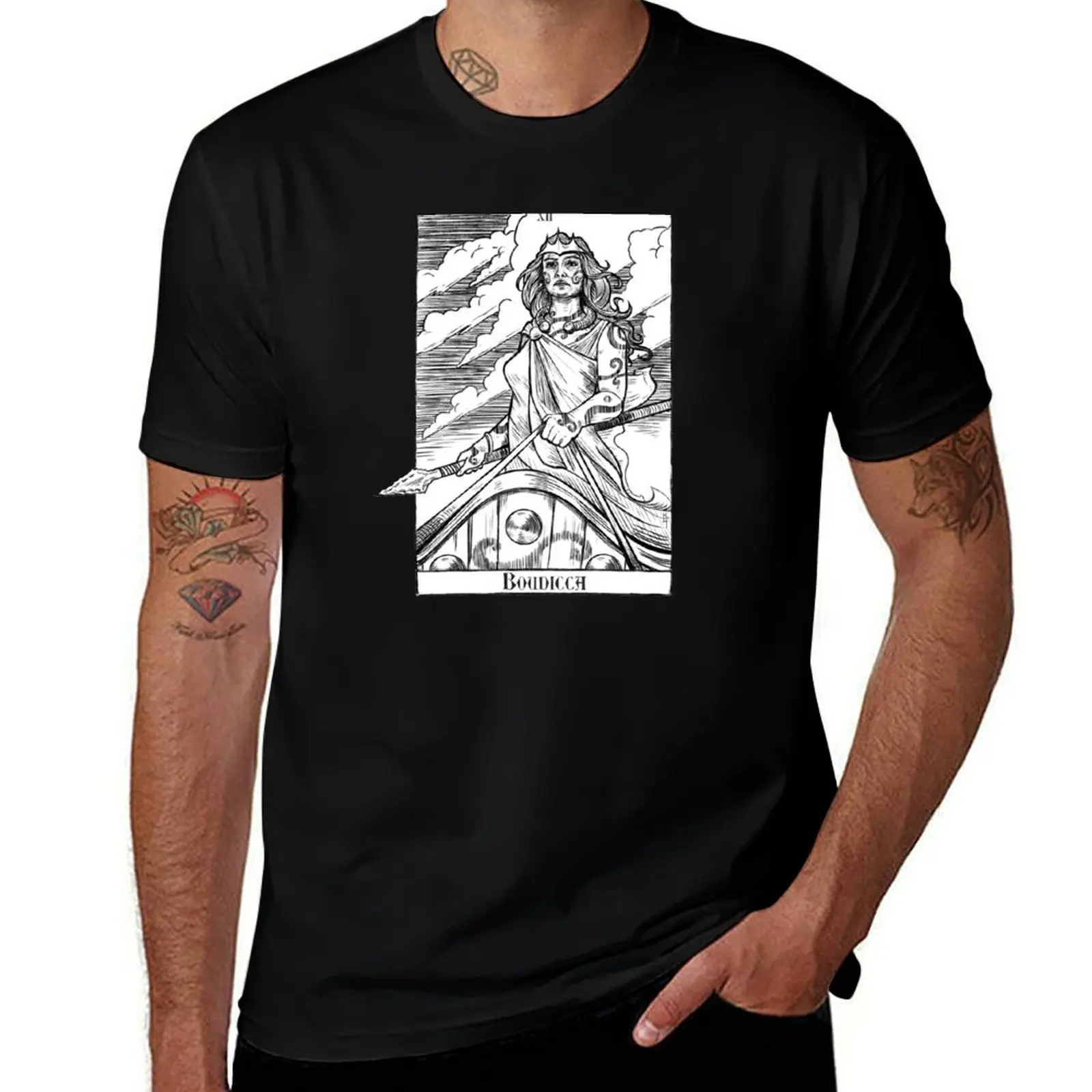 

Boudicca T-Shirt man t shirt cotton printed t shirts for man T-Shirt