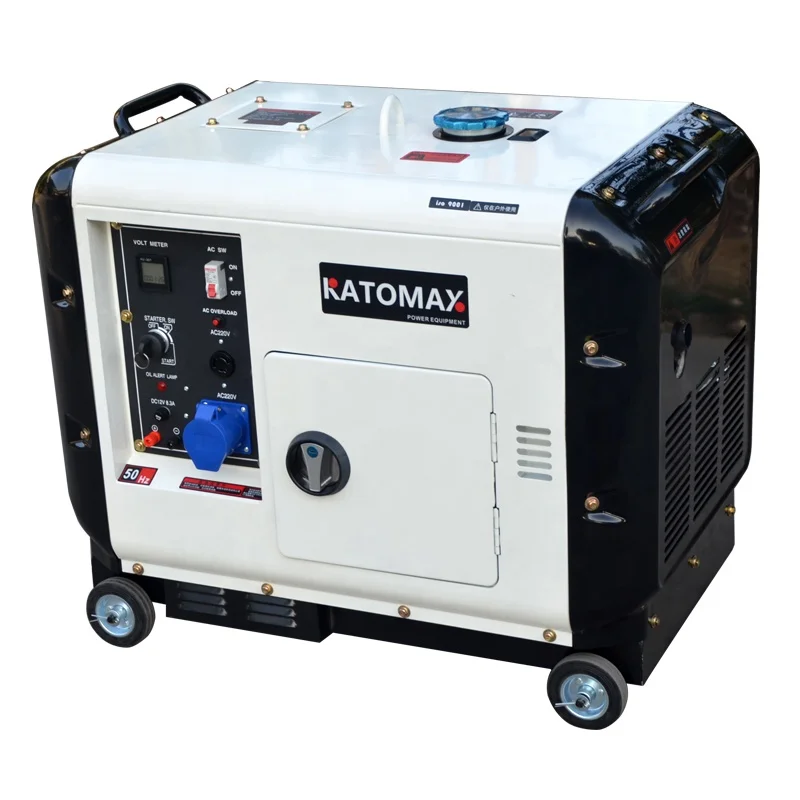 YYHC portable hotsale 5000w silent   generator quick delivery date