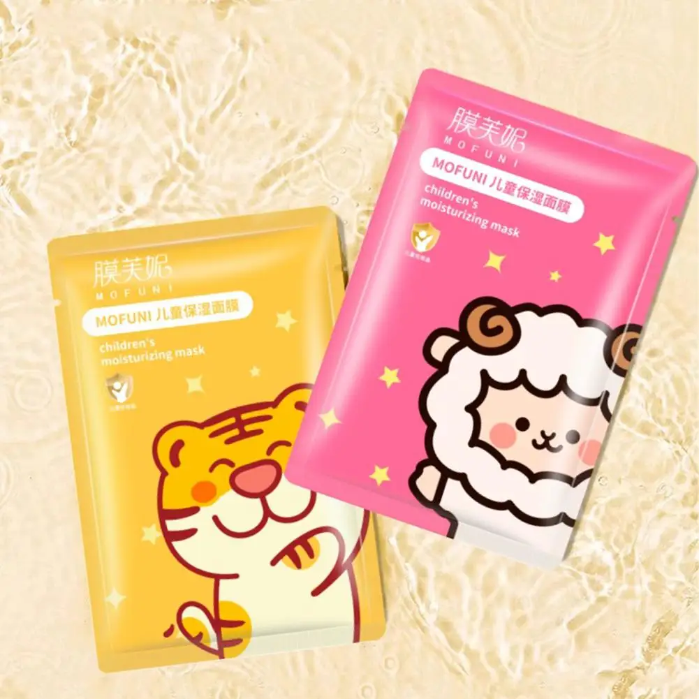 5 uds nueva máscara Facial de animales de dibujos animados lindo máscara hidratante profunda mascarilla de piel tierna perro Panda cerdo AnimalMask