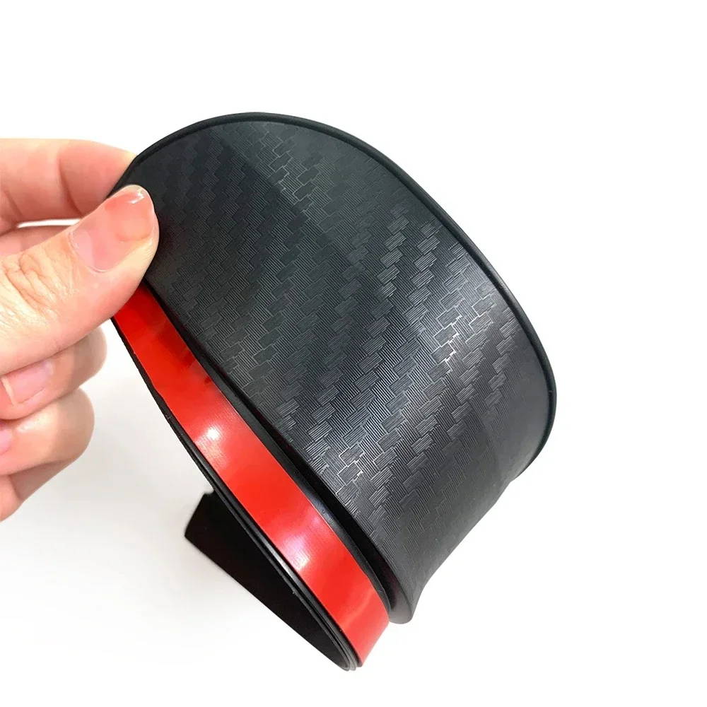 Universal Car Rearview Mirror Rain Guard Carbon Fiber Waterproof Sun Visor Eyebrow Clear Vision Protective Auto Mirror Accessori