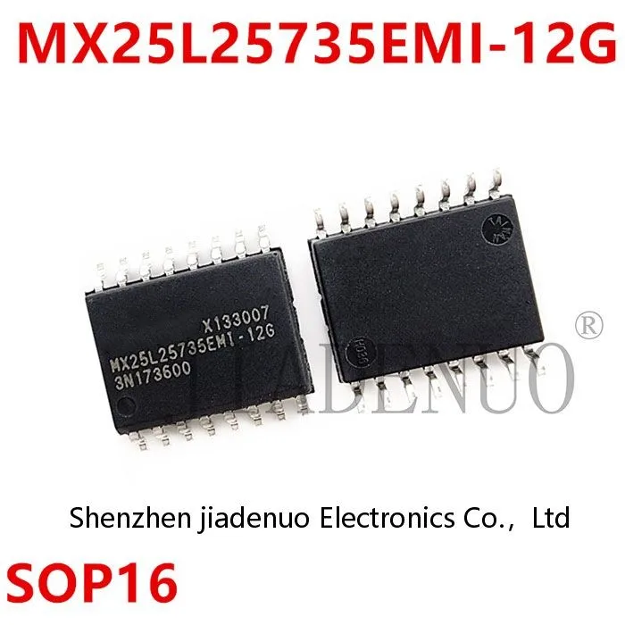 (2-5pcs)100% New MX25L25735EMI-12G package SOP16 25L25735EMI-12G chipset