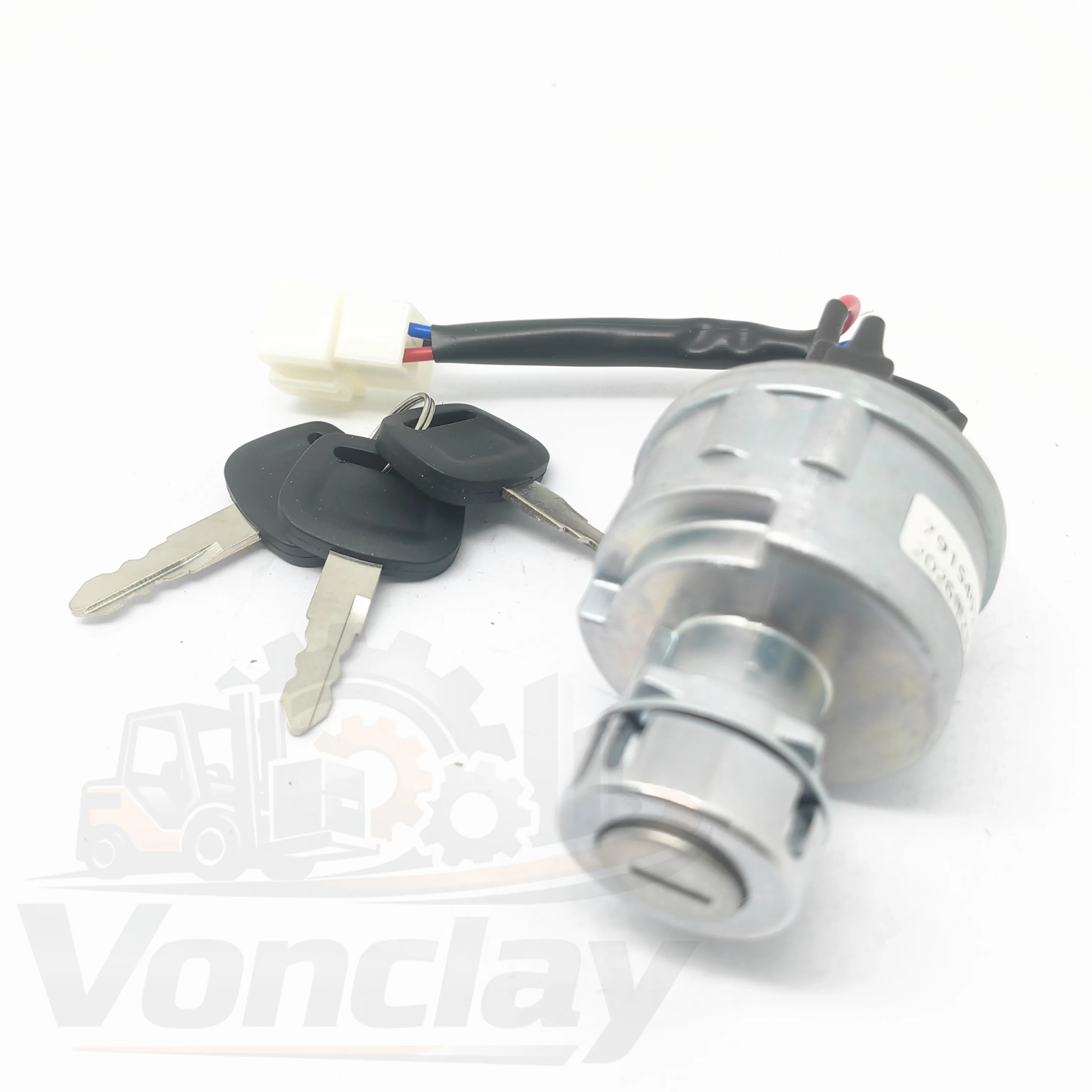 New Linde Forklift Ignition Switch 7915492730 | Heavy Starter Key Switch for Warehouse Material Handling Equipment
