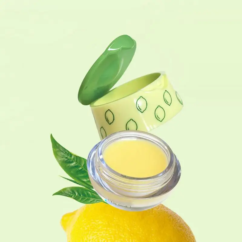 Baume au citron pour lèvres sèches, Hydratation profonde, Soins de nuit, sexuellement de fruits, Crème