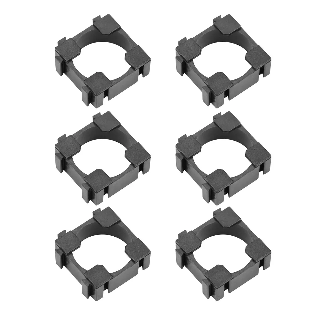 100 PCS Cylindrical Cell Plastic Battery Pack Bracket Plastic Cell Spacer Lithium Battery Holder Nickel Strip