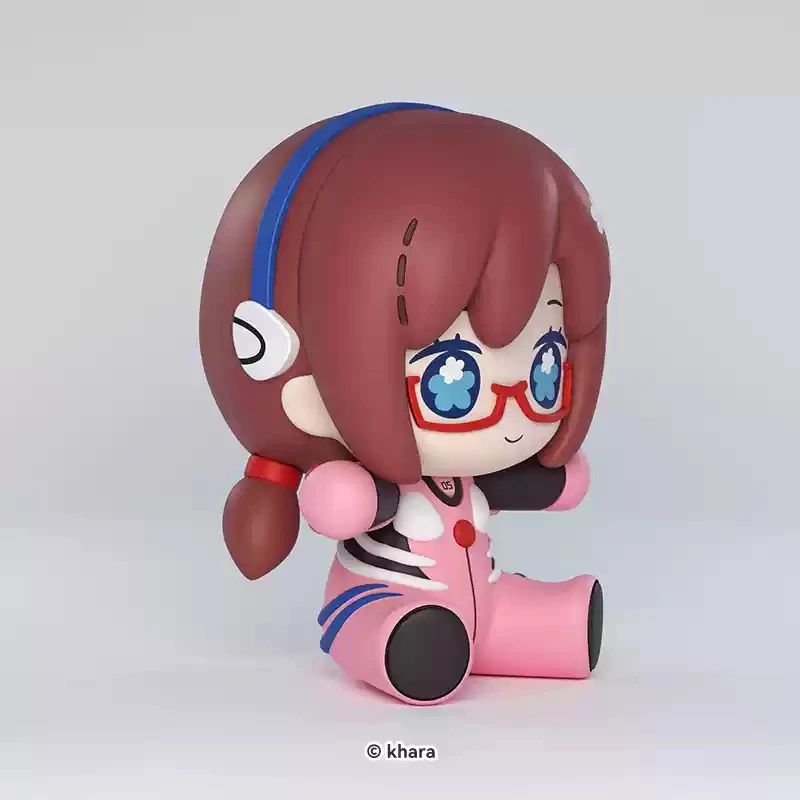 Original Huggy EVA NEON GENESIS EVANGELION ภาพเคลื่อนไหวอุปกรณ์ต่อพ่วงของเล่น Asuka Rei ตู้เย็นแม่เหล็กอะนิเมะ Action Figure Collection