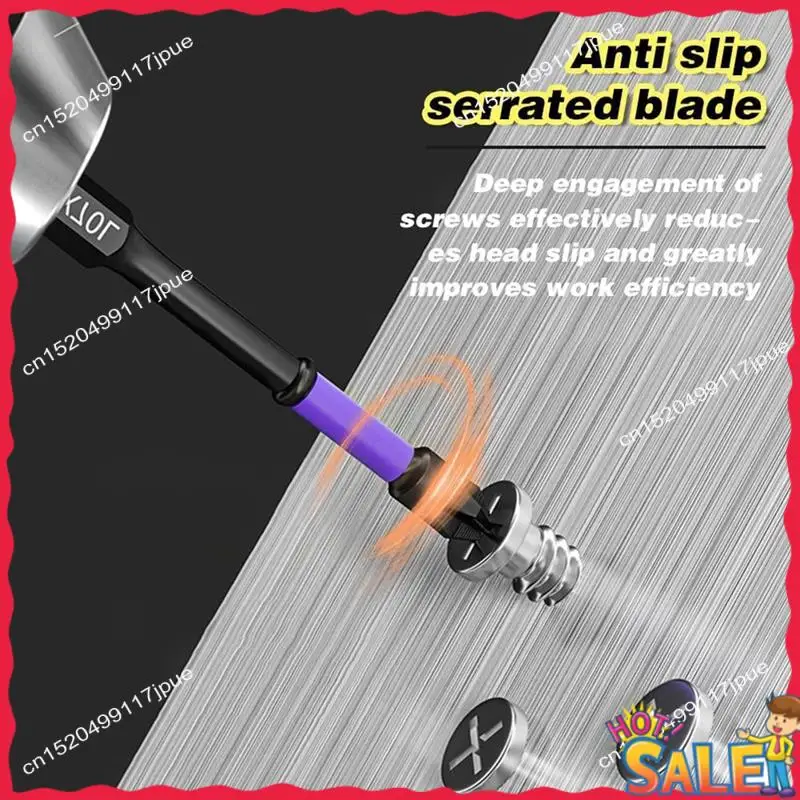 

BOFO Upgraded High Hardness And Strong Magnetic Bit Set Kit Anti-Shock Strong Magnetic Non-Slip Bits Set Kit Drill Screwdriver B
