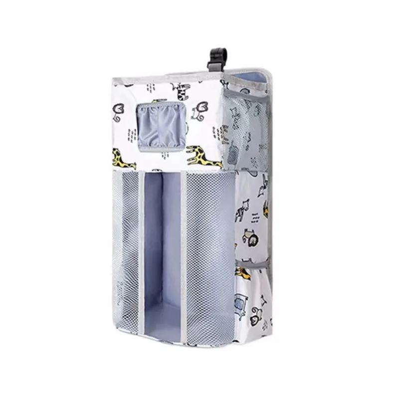 New Hanging Diaper Caddy Organizer Baby Newborn Bed Storage Organizer Crib Hanging Storage Bag Toy Organizer Baby Bedding Diaper