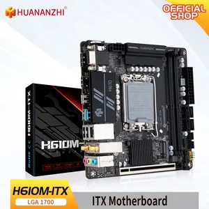 HUANANZHI-H610M ITX DDR4 Plate, Support 12 13 GEN, CPU Intel LGA 1700, 12100F, 12400F, 12490F, 12600F, 12700F, 13600F 8 Main Sales Plate Mother LGA 1700 - №5