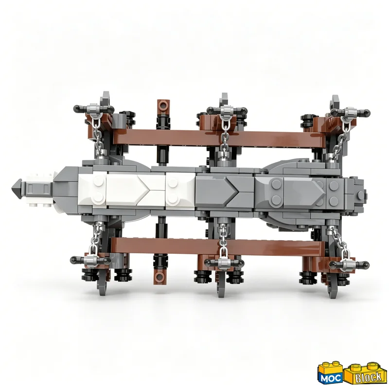 411 Parts Accurate Grond Siege Model Building Blocks Assembly Educational Toy Creative Collection Birthday Popular Special Gifts