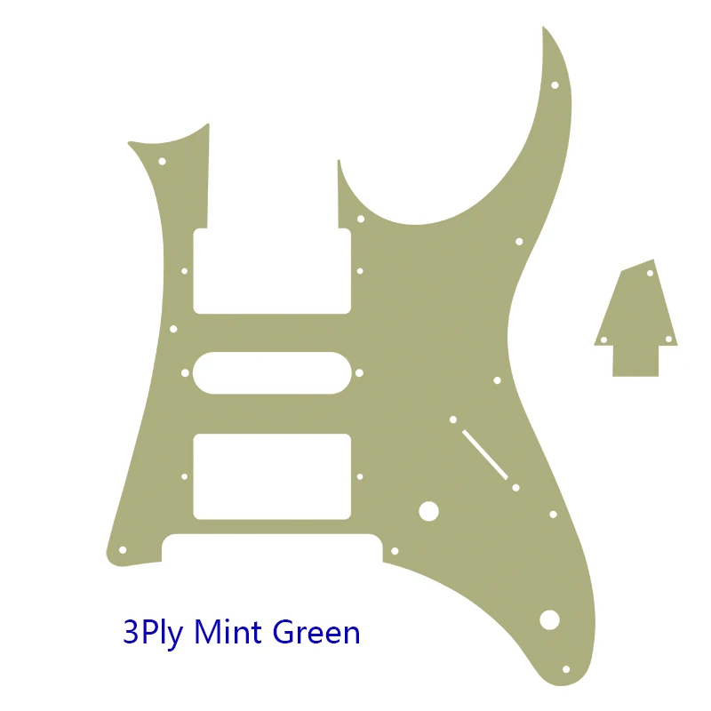 Xinyue piezas de guitarra eléctrica de gran calidad para MIJ Ibanez Jemjr Pickguard Humbucker HSH Pickup Scratch Plate, opciones Multicolor