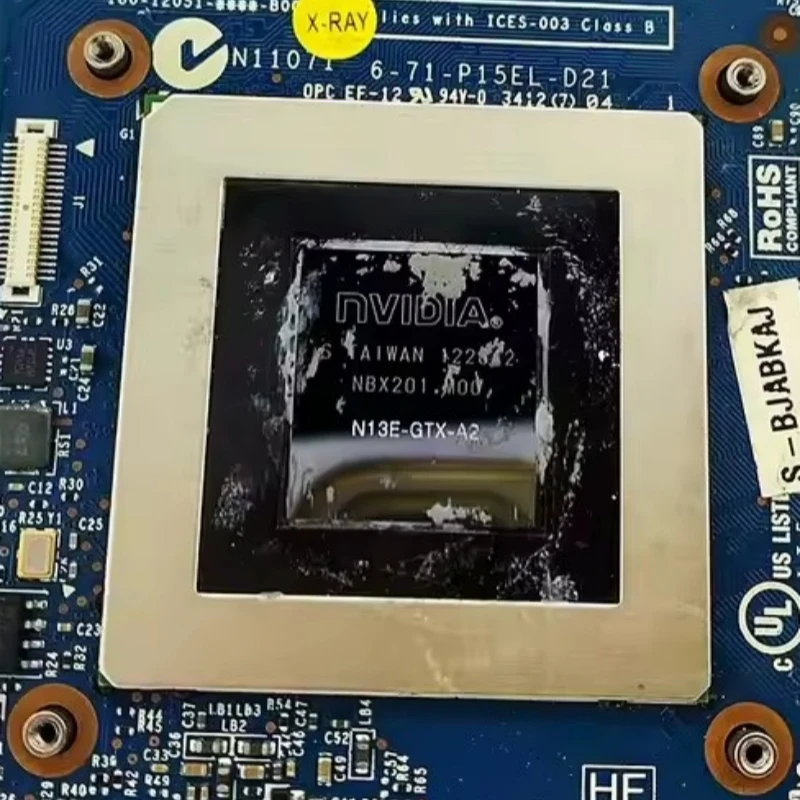 GTX680M GTX 680M GDDR5 4GB N13E-GTX-A2 Graphics Video Card For Clevo X511 P150EM X8100 P570WM P370EM P150EM P151EM P170EM