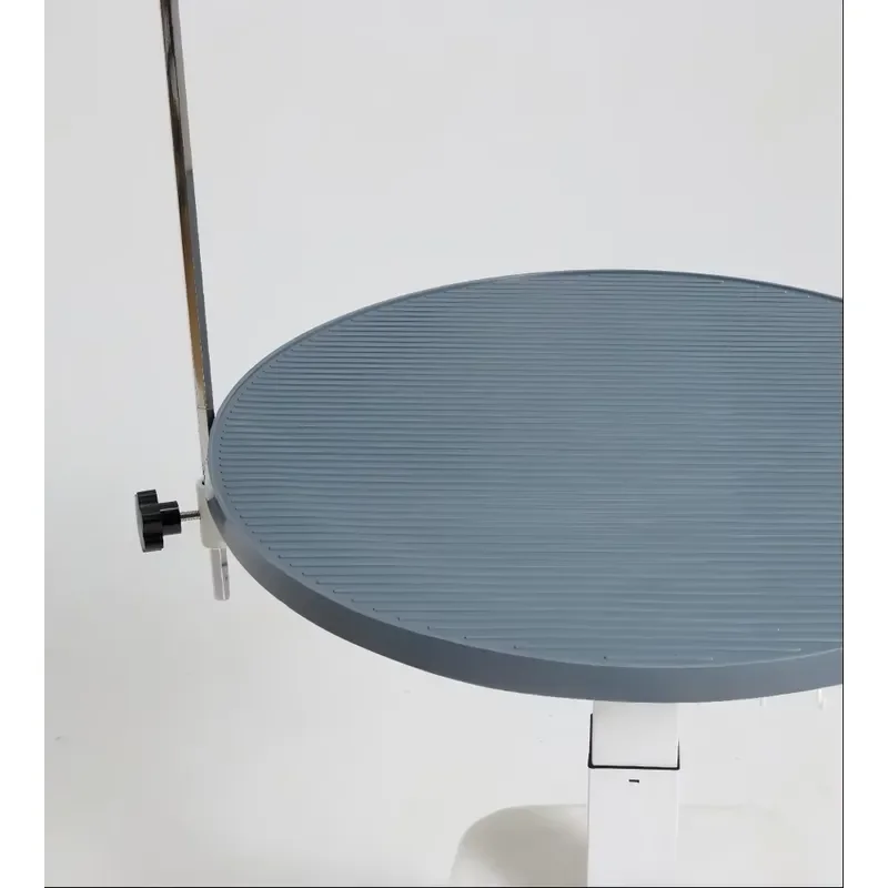YM-Q260 Pneumatic Lifting Stainless Steel Table, Non-slip Rotatable Work Table With Lifting Sling